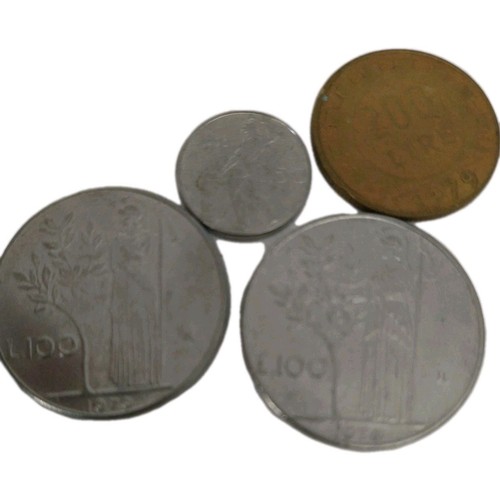 Stock monete lire pezzi - stock,