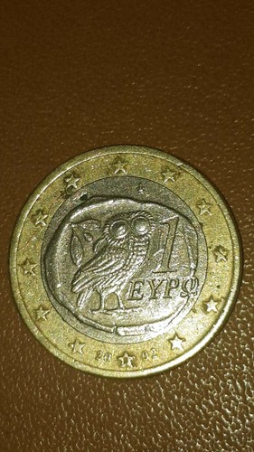 Moneta euro grecia - grecia, civetta