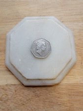 Moneta da 50 pence 1997 rara e