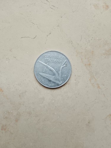 Monete lire italiane - monete,