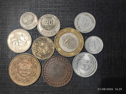 Monete tunisia - 10,
